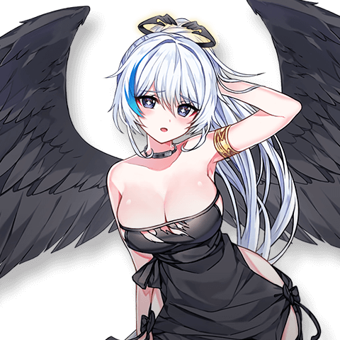 ephnel black angel artwork
